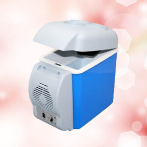 car heater cooler 12V 7.5L Mini Car Fridge Cooler and Warmer Box (Blue)