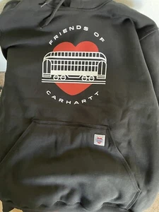 Carhartt Hoodie 3XL Loose Fit Friends of Carhartt Heart Logo Hooded Sweatshirt - Picture 1 of 4