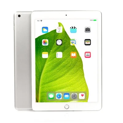 Apple iPad 6th Gen Silver/White 9.7" 128GB WiFi Tablet MP7K2LL/A A1893 - Grade B - Image 1 of 4