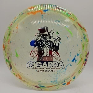 Discraft Jawbreaker Z Cigarra LE Multi-Color/Silver Red Blue 170-172g 7/5/-1/2 - Picture 1 of 3