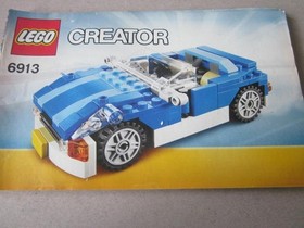 LEGO instructions instruction creator 6913 sport convertible sports convertible