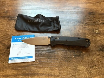 Cuchillo EDC plegable con mango de aluminio Benchmade 535BK-4 Bugout M390 Foto 1 de 3