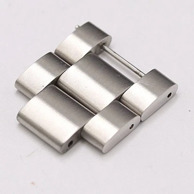 ORIENT Genuine 2 Link Mako L FEM7500 Men's Watch Parts Silver Color 22mm - Image 1 of 3