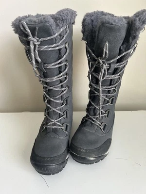 BEARPAW Isabella Women's Winter Boots - Charcoal, US Size 6 - Image 1 of 4