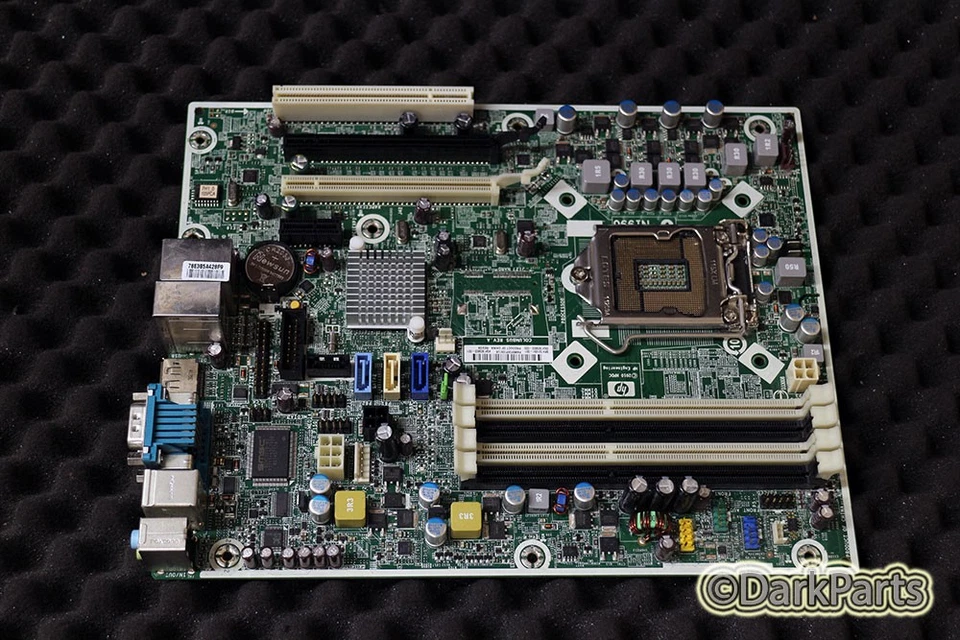 HP 531991-001 Elite 8100 Motherboard MS-7557 505802-001 System Board - Imagen 1 de 1