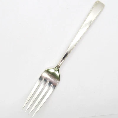 STERLING SILVER TOWLE OLD LACE 6-3/4'' SALAD FORK FLATWARE NO MONOGRAM .925 - Image 1 of 4