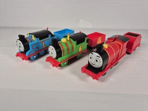 Trackmaster Percy James And Thomas Paquete Probado Funcionando Thomas And Friends 2021 - Imagen 1 de 11