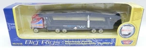 Semirremolque Motormax BIG RIGS RaceTrans rojo/negro - Imagen 1 de 2