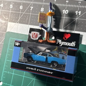 2024 M2 Machines Blue 1969 Plymouth Road Runner Hemi R80 24-49 - Picture 1 of 4