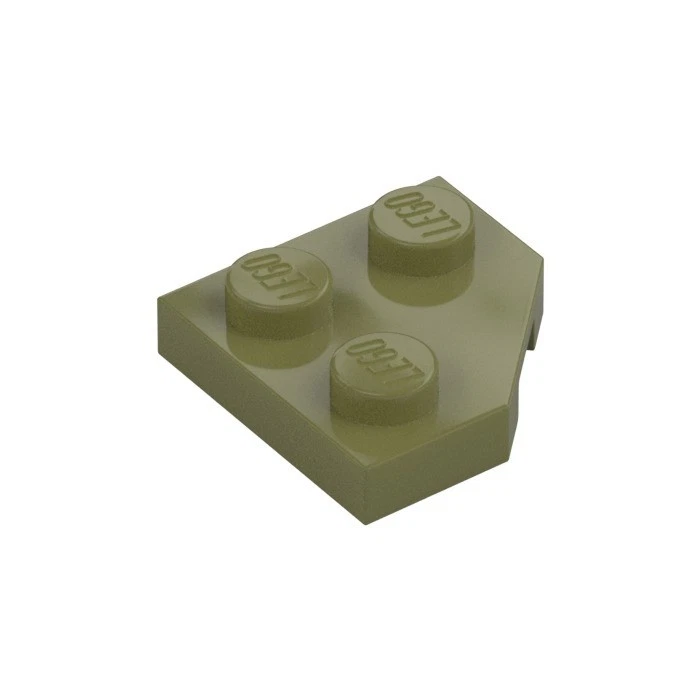 25x LEGO 26601 • 2x2 Flügel • wedge • olivgrün • Olive Green - Bild 1 von 1