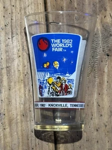THE 1982 WORLD’S FAIR Souvenir VIDRIO x McDonald’s KNOXVILLE, TN 5,5” USADO EN EXCELENTE ESTADO - Imagen 1 de 7