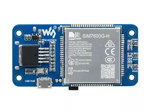 SIM7600G-H 4G HAT (B) for Raspberry Pi Supports LTE Cat-4 4G 3G 2G Global Band - Picture 1 of 5