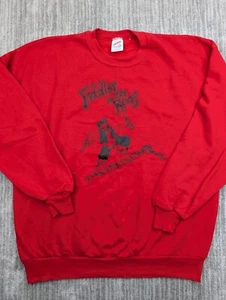 Vintage Fiddler on the Roof Broadway Crewneck Sweatshirt XL Jerzees Made in USA - Picture 1 of 13