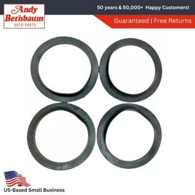 Conjunto de silenciador de borracha mola helicoidal dianteira superior/inferior DeSoto Chrysler 1935-1939. - Imagem 1 de 4