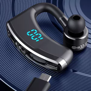 v9 Wireless Bluetooth Ohrhörer Headset TWS Arbeit Büro für Huawei Xiaomi Samsung - Bild 1 von 12