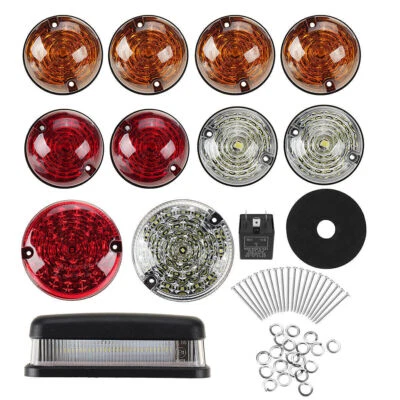 For Land Rover Defender 90 / 110 / 130 Full Colour Led Upgrade Kit 12Pcs/Set - Image 1 of 4