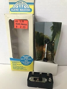 Life-Like Scene Master HO Scale Operating 3 Light Target Signal 1263 NOS VINTAGE - Picture 1 of 12