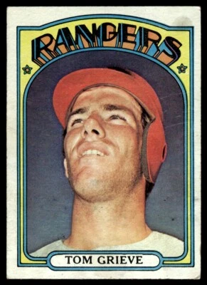 1972 TOPPS Tom Grieve Texas Rangers #609 - Image 1 of 2