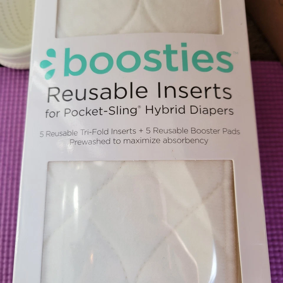 Honest Boosties Reusable Inserts For Pocket-sling Hybrid Diapers Size Small - Image 1 of 1