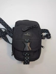 Samsonite kleine gepolsterte Umhängetasche Kameratasche mit verstellbarem Riemen 5 Fächer - Bild 1 von 4