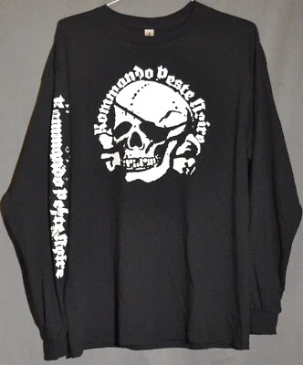 KOMMANDO PESTE NOIRE HOOLIGAN BLACK METAL Long Sleeve french retour de flamme - Image 1 of 4