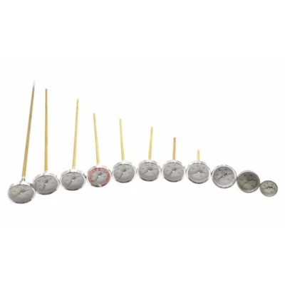 FAUSTORICAMBI WOOD OVEN THERMOMETER 500°C PROBE CM 3 3.5 5 10 15 20 25 30 40 50 60 PYROMETER