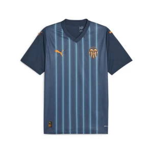 PUMA Vcf VNeck Away Soccer Replica Jersey Mens Blue 77030106 - Picture 1 of 2