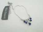 Eliot Danori Silver Clear And Blue Cubic Zirconia Necklace - New