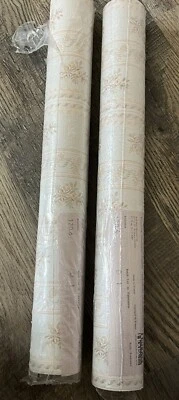 2 Rolls Vintage Chablis WALLPAPER Made In France Hanover House 57.75 Sq Ft. - Image 1 of 4