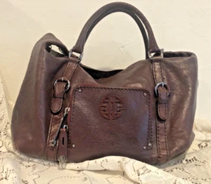 Antonio Melani Purse Handbag Leather Plum Color - Picture 1 of 23
