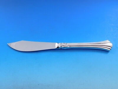 Cuchillo de pescado de plata esterlina personalizado siglo XVIII de Reed and Barton 8 7/8" Foto 1 de 4