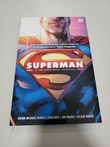 Superman Volume 1 The Unity Saga: Phantom Earth Graphic Novel TPB DC Comics New - Picture 1 of 8