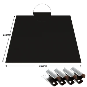 3D Drucker Glas 310x 310mm passend für Creality CR-10 CR10 Glasplatte Buildplate - Bild 1 von 6