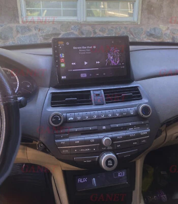 Para Honda Accord 2008-2012 Estéreo de coche con GPS Radio Android Auto CarPlay - Image 1 of 4