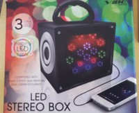 vibe sound aqua mini aquarium led speaker