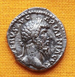 Ancient Roman Lucius Verus Denarius