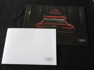 Juego de folletos Audi 2016 TTS RS5 RS7 R8 V10 A8 S8 S5 A6 Allroad 2017 A4 Q7 catálogo - Imagen 1 de 8