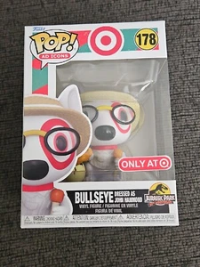 Funko Pop Target Exclusive BULLSEYE DRESSED AS JOHN HAMMOND #178 Jurassic Park - Picture 1 of 6