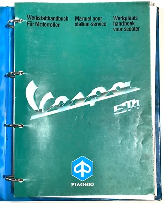 Manuale Di Officina Istruzioni Di Riparazione Piaggio Vespa ET4 - Immagine 1 di 2
