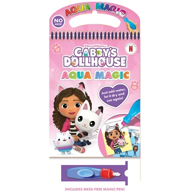 Gabbys Puppenhaus Aqua Magisch Wiederverwendbar Farbe Wasser Bemalen Pad No Mess - Bild 1 von 2