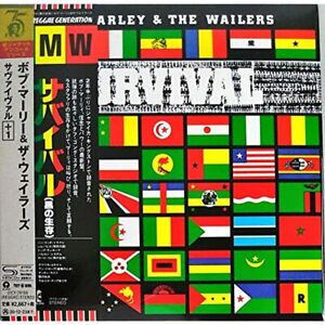 BOB MARLEY & THE WAILERS SURVIVAL z bonusową ścieżką JAPONIA MINI LP SHM CD