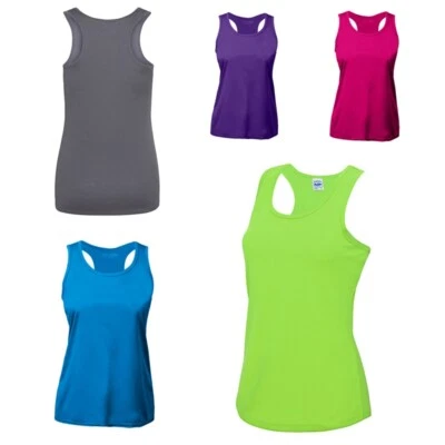 AWDis Just Cool DAMEN FUNKTIONSSHIRT Tank Top Shirt XS S M L XL