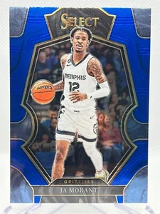 JA MORANT 2022-23 Panini Select Basketball #158 Premier Level Blue - Picture 1 of 2