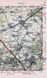 RAB Werneuchen Altlandsberg Seeberg 1940 kl orig Karten Blumenthal Prötzel Ihlow - Picture 1 of 2