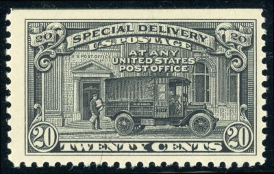 US Scott #E14 P.O. Truck 20¢ (1925) Special Delivery (Perf 11)  MNH **FREE SHIP* - Image 1 of 2