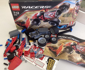 LEGO RACERS | Red Ace | 8493 | 99% Complete No Ramp | Excellent Condition 