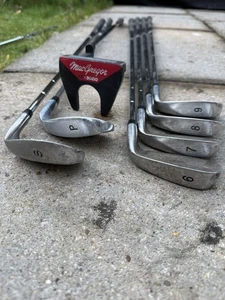 Left Handed Macgregor Golf Clubs Putter Irons - Picture 1 of 17