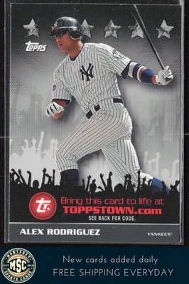 Алекс Родригес 2009 Topps билет в ToppsTown #TTT1 New York Yankees - Изображение 1 из 2