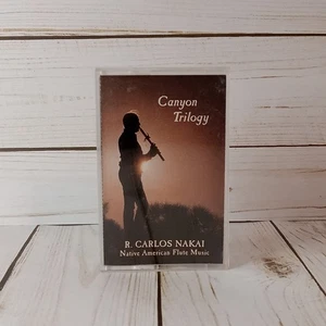 Canyon Trilogy by R Carlos Nakai Cassette Tape 1989 Native American Flute Music - Picture 1 of 7