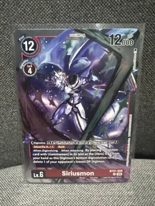 Siriusmon - BT21-028 R - World Convergence - Holo - Digimon - quasi nuovo - Foto 1 di 10